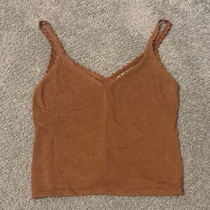 Reformation sweater tank top